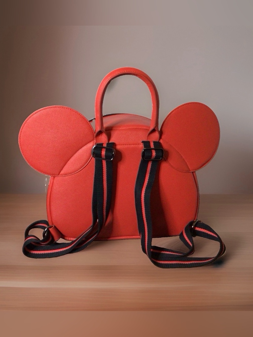 Disney Baby Freshly Picked Mickey Anaheim Backpack Diaper Bag Rouge Red NEW - Picture 2 of 7